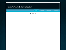 Tablet Screenshot of lesyacht.com.sg